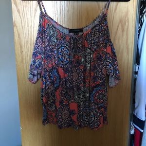 Open shoulder top